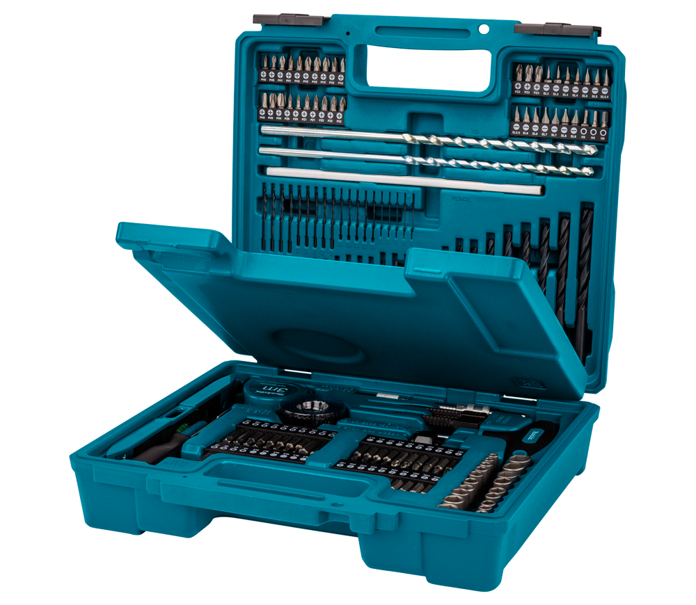 Набор сверл, бит и коронок 212 шт. MAKITA E-06270 3-54мм HSS photo