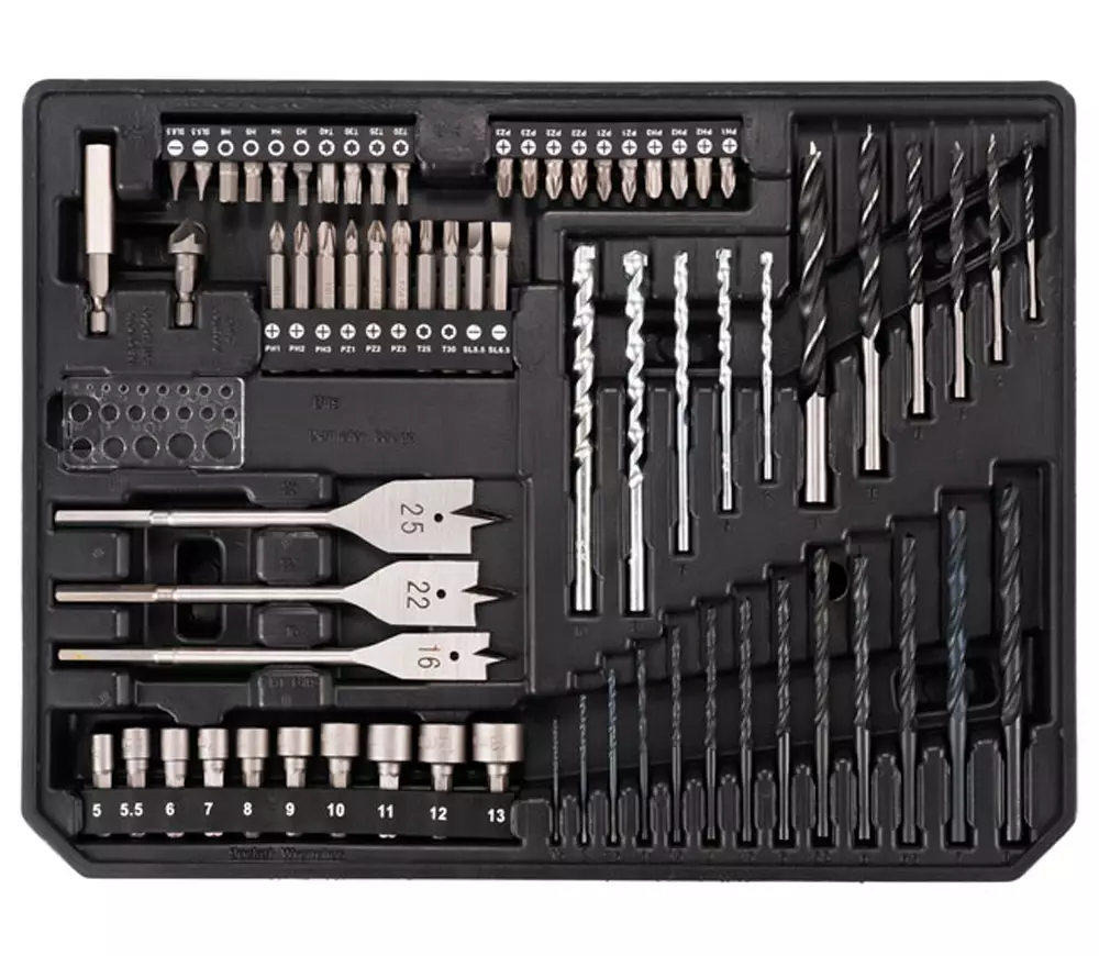 Set burghiuri și biți MAKITA E-24913 3-25mm HSS photo 0