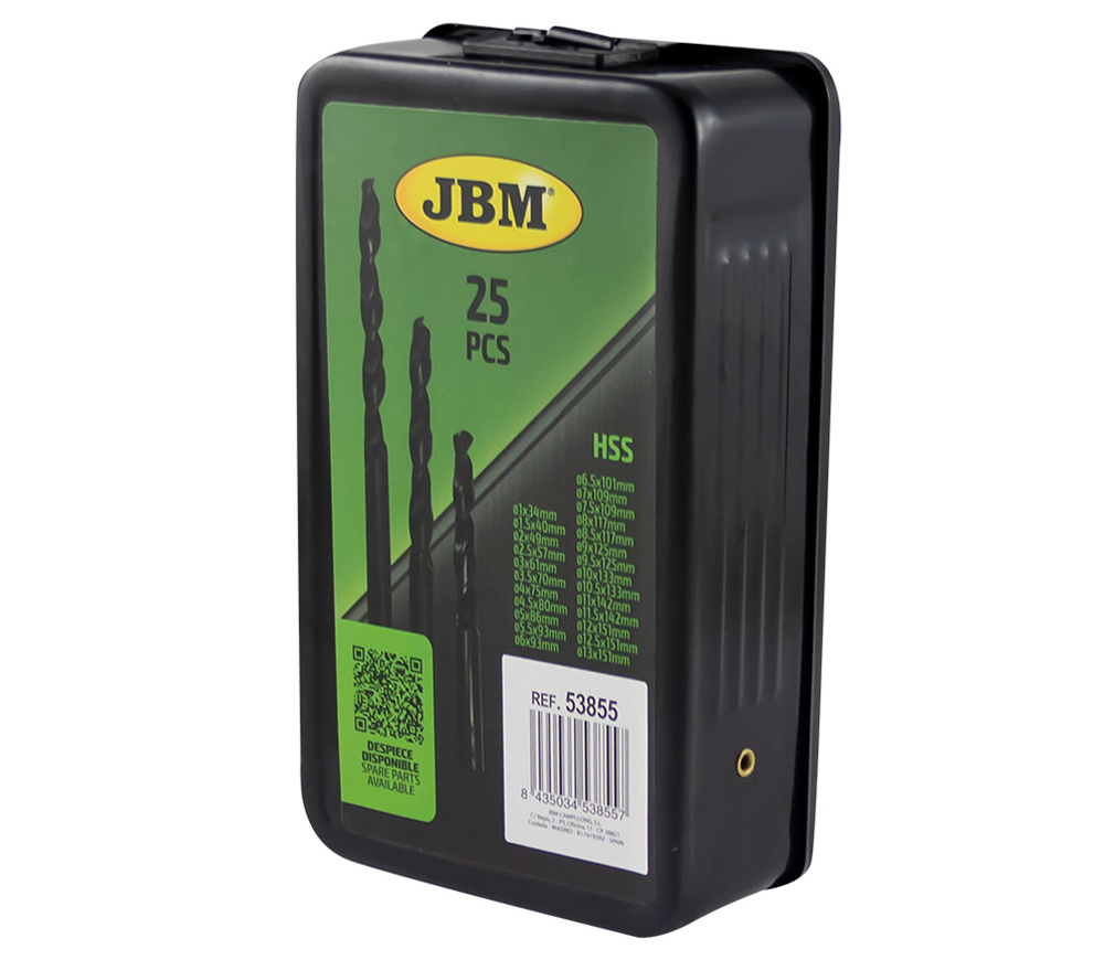 Набор сверл по металлу JBM-53855 1-13мм HSS-G photo 2