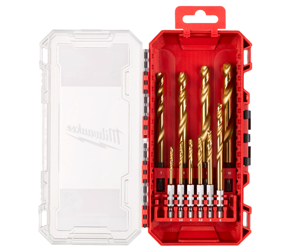 Сверло по металлу MILWAUKEE RED 3-10мм HSS-TIN photo