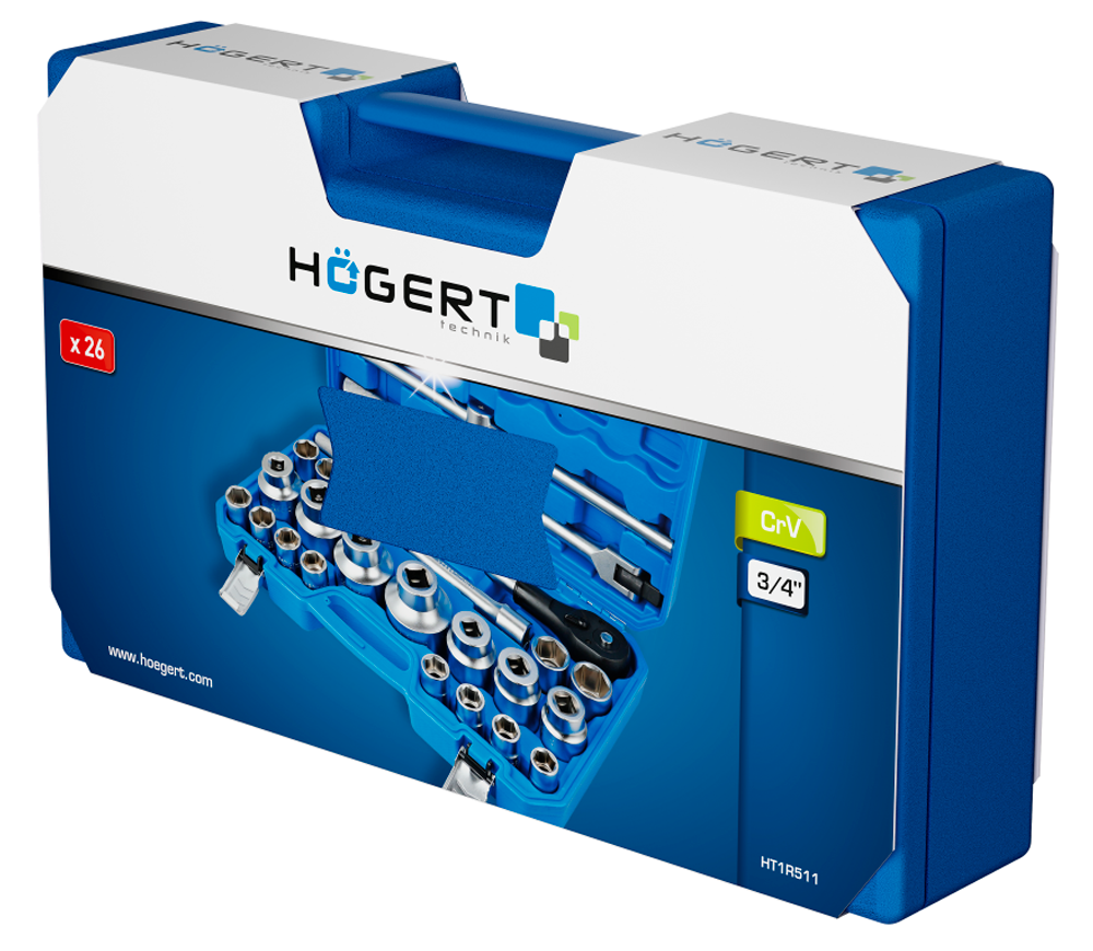Set 26 buc duze tubulare HOEGERT HT1R511 21-50 mm photo 1
