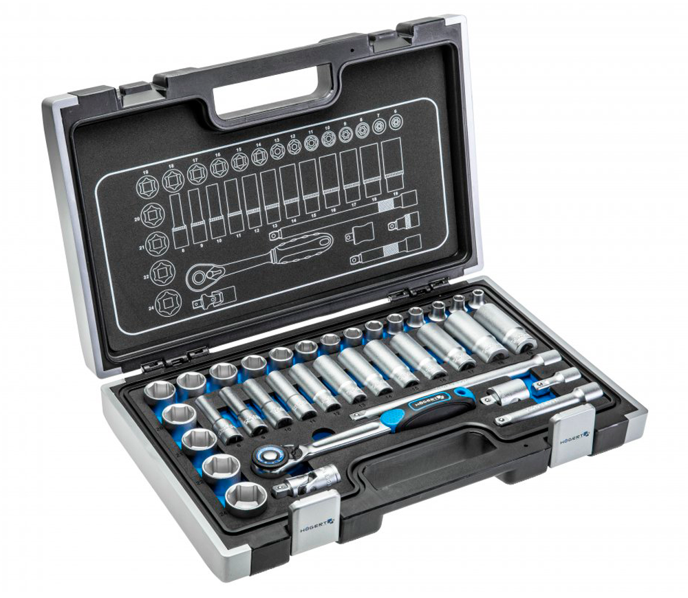 Set 36buc duze tubulare HOEGERT HT1R465 6-24 mm photo