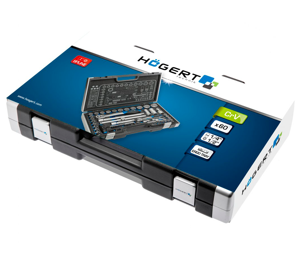 Set 60buc duze tubulare HOEGERT HT1R470 5-32 mm photo 1