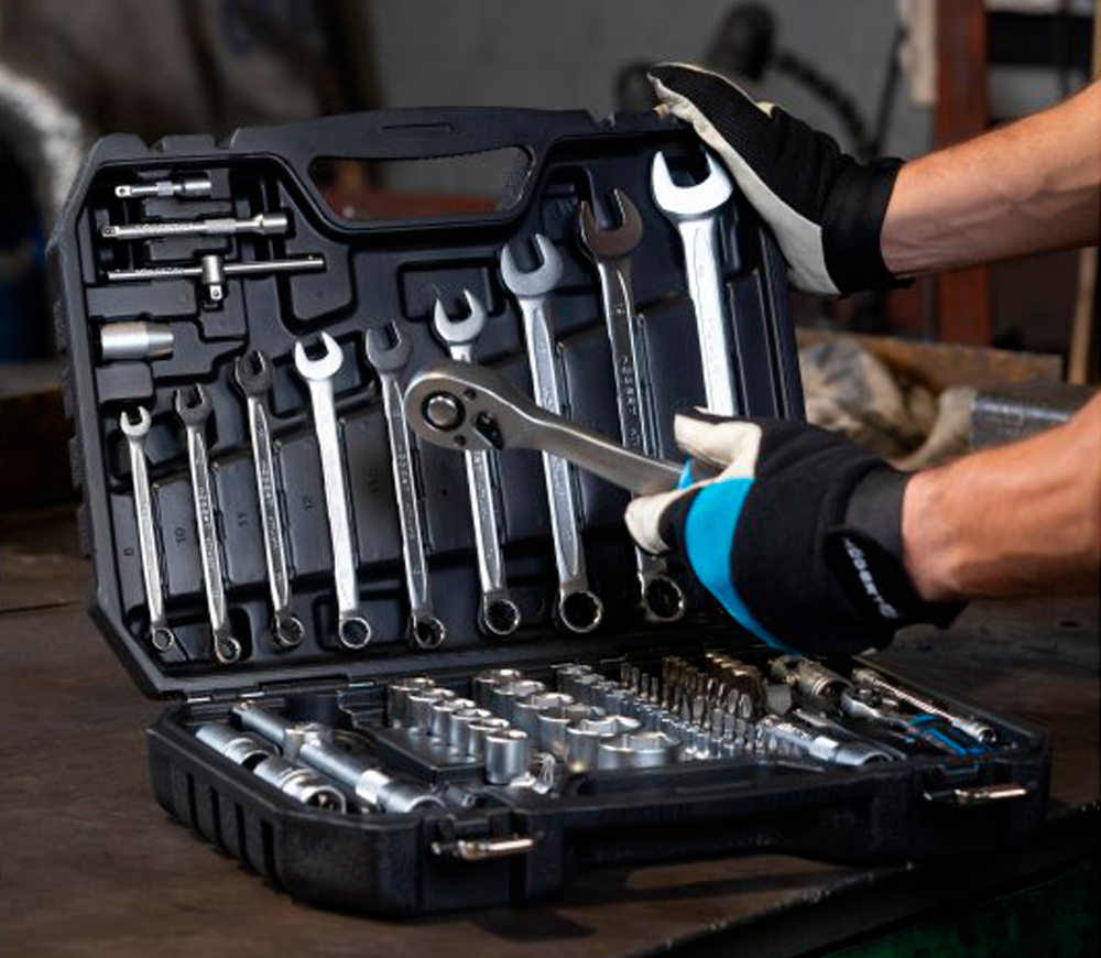 Set 85 buc duze tubulare HOEGERT HT1R225 4-32 mm photo 0