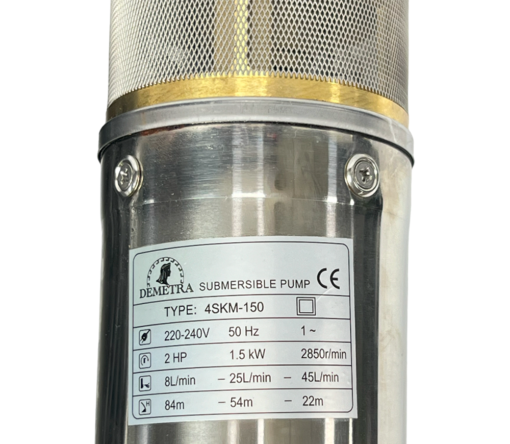 Скважинный насос Demetra 4SKM150 1500вт 2700л/ч photo 0