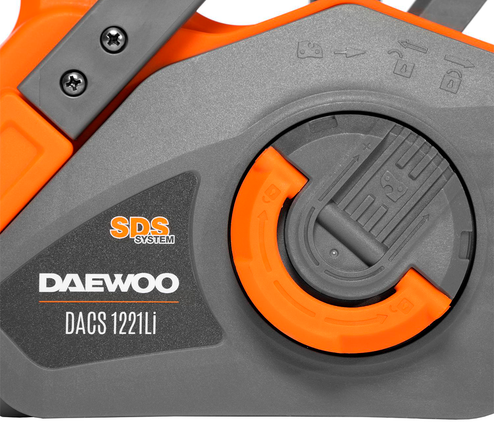 Цепная пила аккумуляторная DAEWOO DACS 1221Li SET 300мм 21В 5Ач photo 4