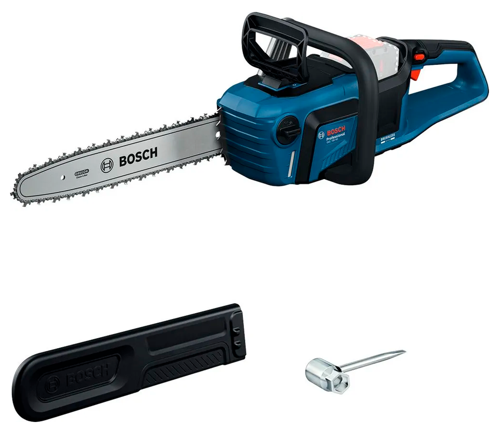 Цепная пила аккумуляторная (без АКБ) BOSCH GKE 18V-40 400мм 18В photo 0