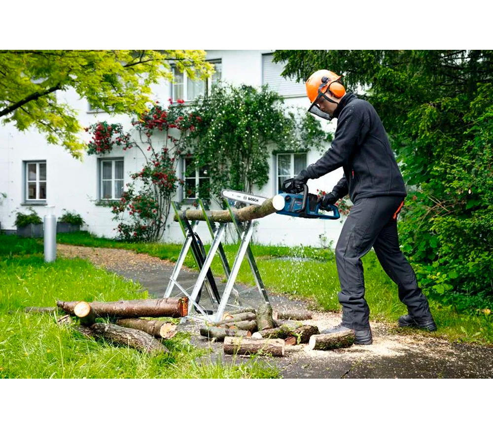 Цепная пила аккумуляторная (без АКБ) BOSCH GKE 18V-40 400мм 18В photo 8