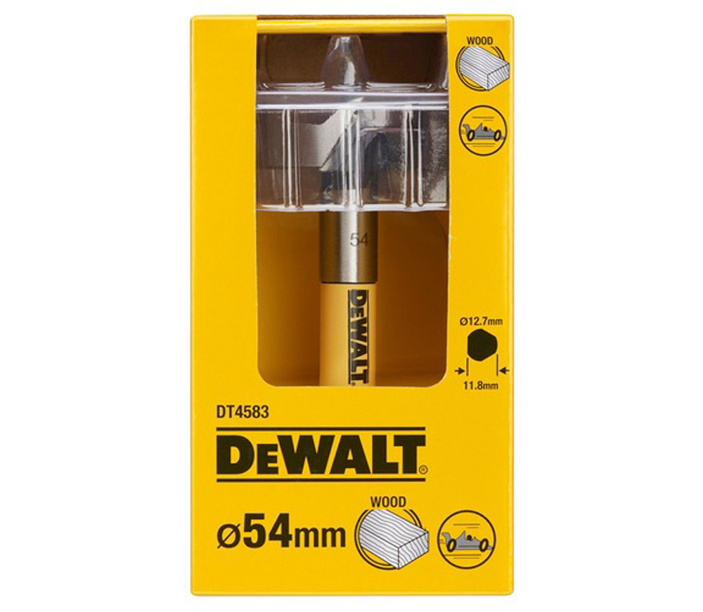 Сверло-фреза форстнера DEWALT DT4583 54мм HSS photo 1