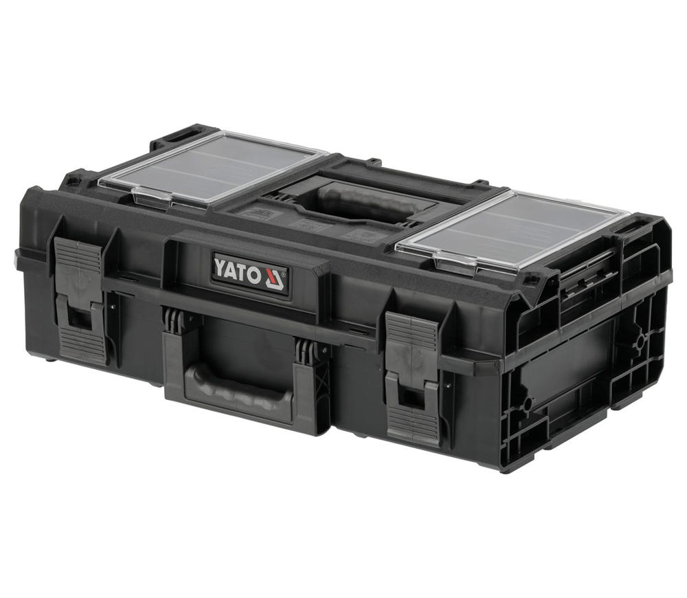 Чемодан органайзер YATO 19P S1 YT09169 Пластик photo