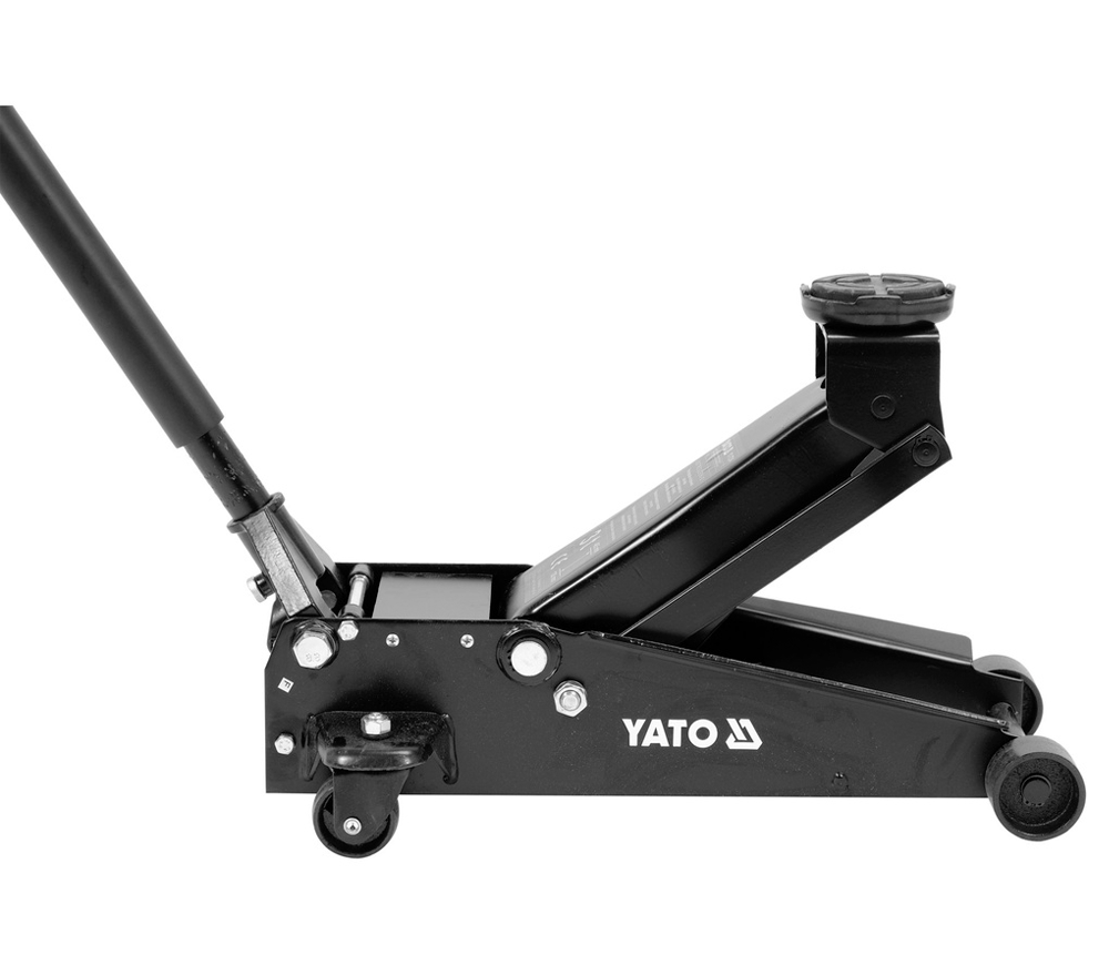 Домкрат гидравлический подкатной YATO YT17214 130-465 мм 3000kg photo 2