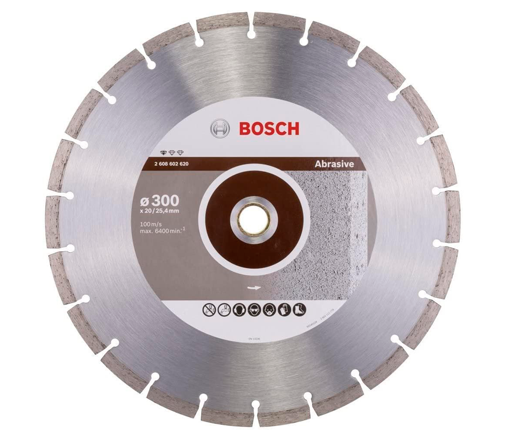 Алмазный отрезной диск BOSCH Standard for Abrasive 300мм Сегментированный Кирпич photo