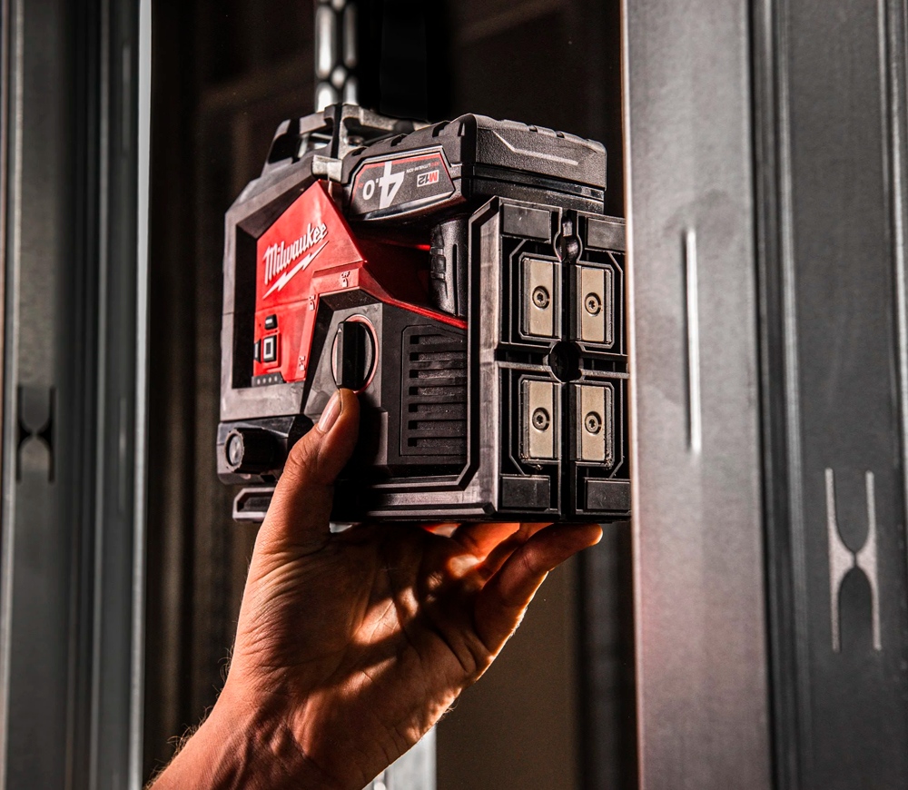 Лазерный уровень MILWAUKEE M12 3PLKIT-401P 3луча 38/100m photo 5