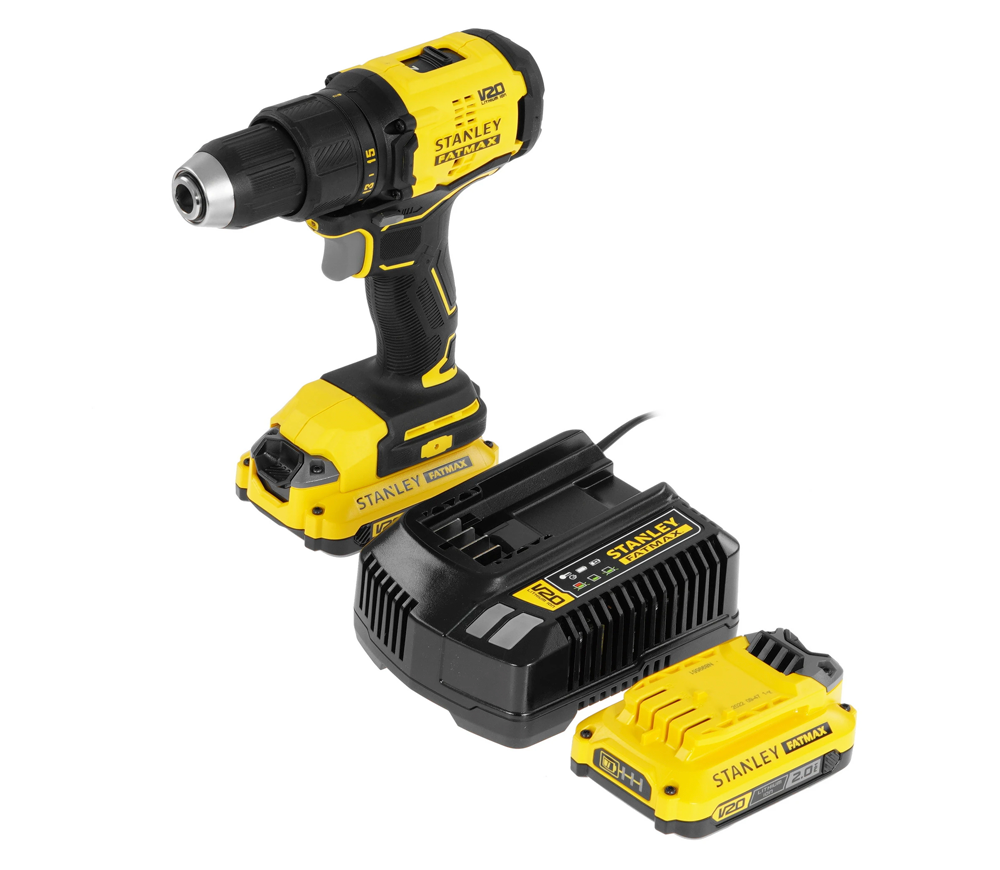 Шуруповёрт аккумуляторный STANLEY SFMCD710D2K-QW 18В 2Ач photo 0