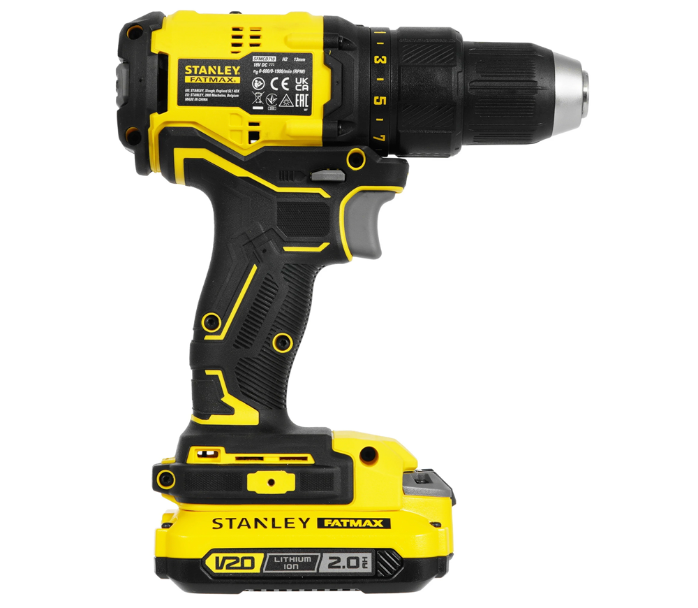 Шуруповёрт аккумуляторный STANLEY SFMCD710D2K-QW 18В 2Ач photo 2