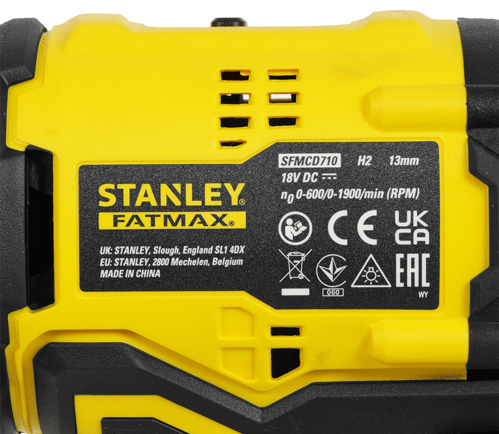 Шуруповёрт аккумуляторный STANLEY SFMCD710D2K-QW 18В 2Ач photo 3