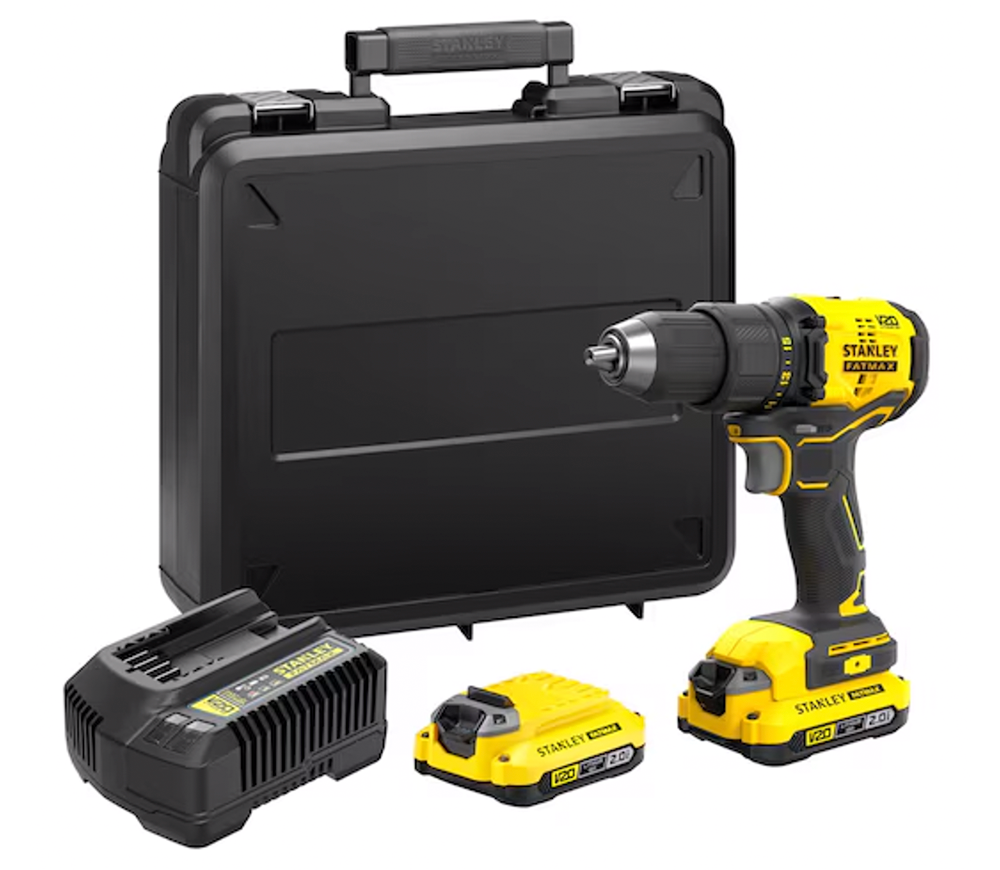 Шуруповёрт аккумуляторный STANLEY SFMCD710D2K-QW 18В 2Ач photo