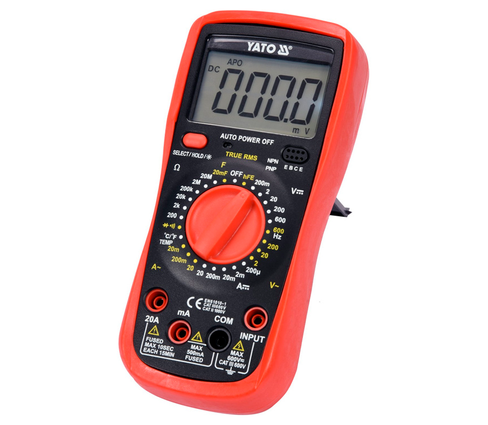 Multimetru digital YATO YT73083 0/600V 0/20A photo