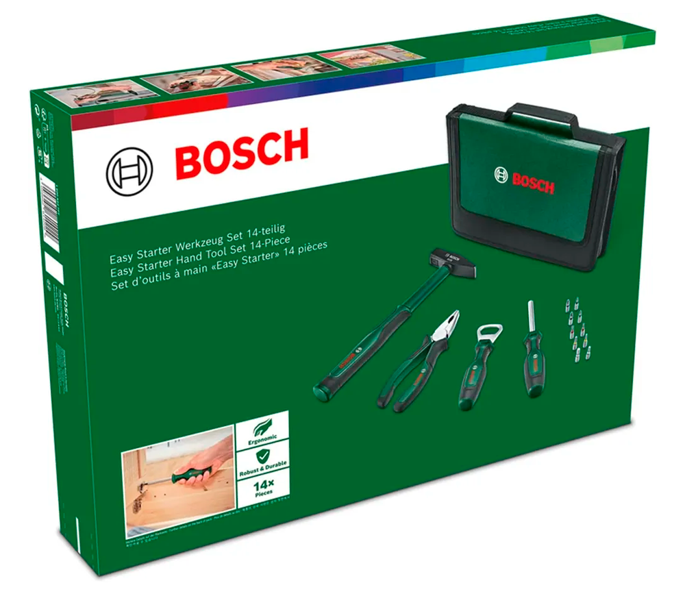 Набор ручных инструментов BOSCH 1600A027PT 14шт. photo 5
