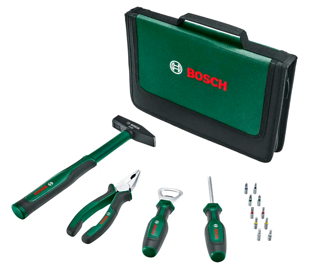 Набор ручных инструментов BOSCH 1600A027PT 14шт. photo
