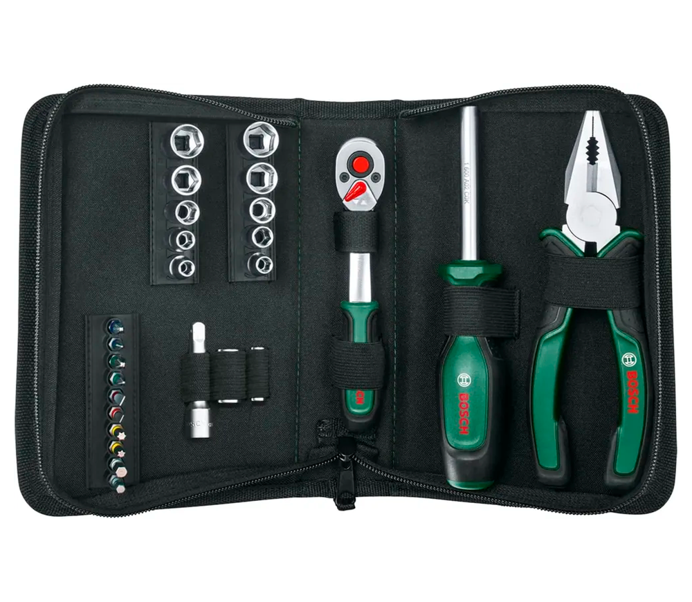 Набор ручных инструментов BOSCH 1600A02BY2 26шт. photo 0