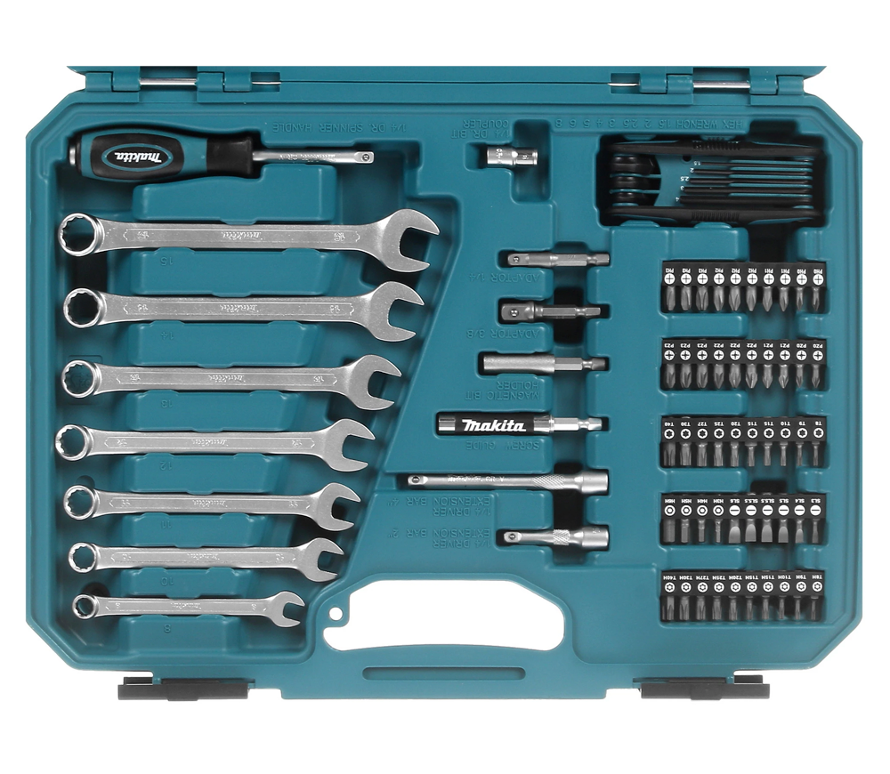 Набор ручных инструментов MAKITA E-06616 120шт. photo 0