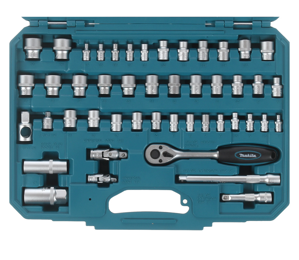 Набор ручных инструментов MAKITA E-06616 120шт. photo 1