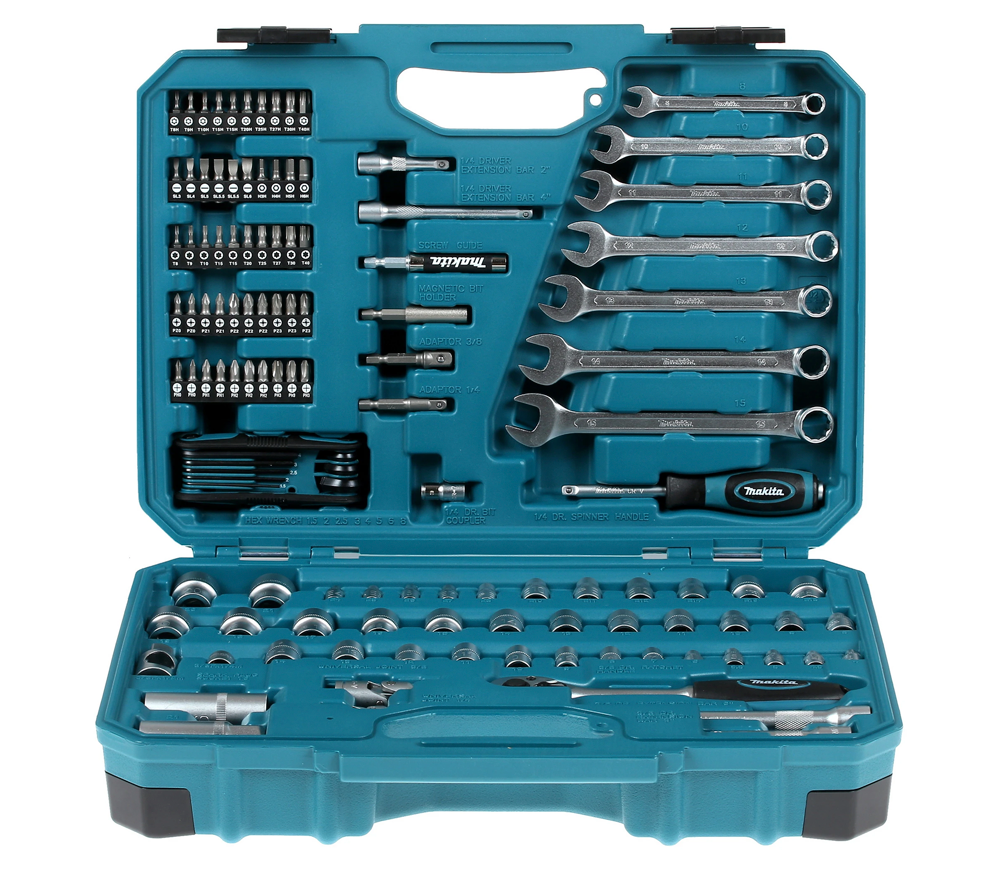 Набор ручных инструментов MAKITA E-06616 120шт. photo
