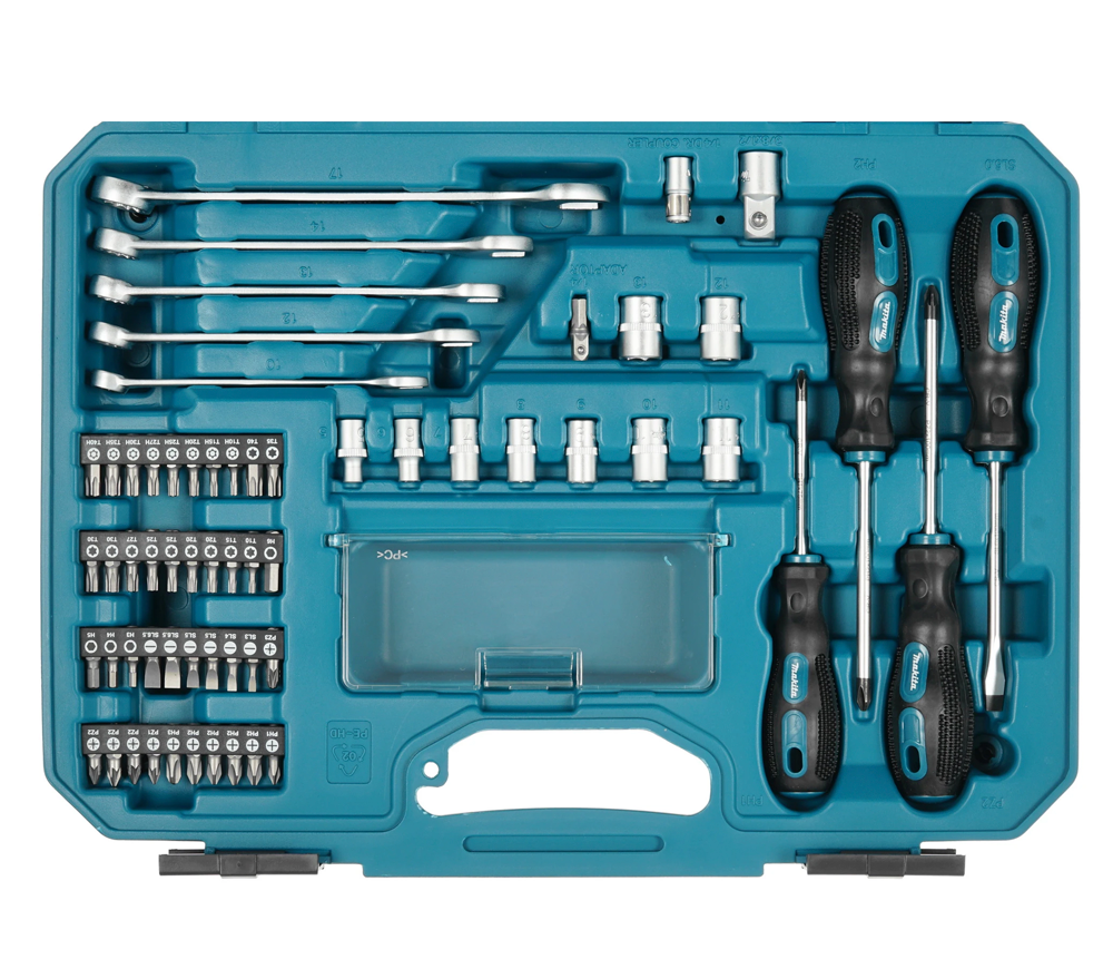 Набор ручных инструментов MAKITA E-08458 87шт. photo 0