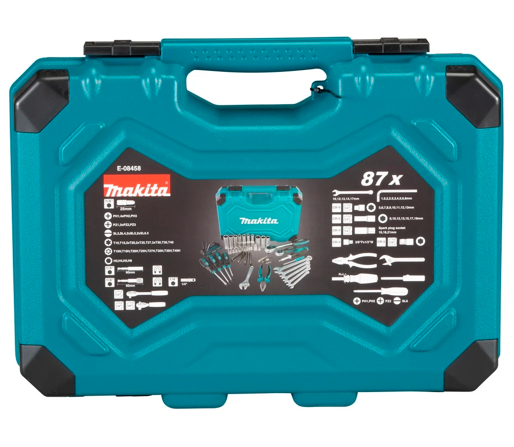 Набор ручных инструментов MAKITA E-08458 87шт. photo 4