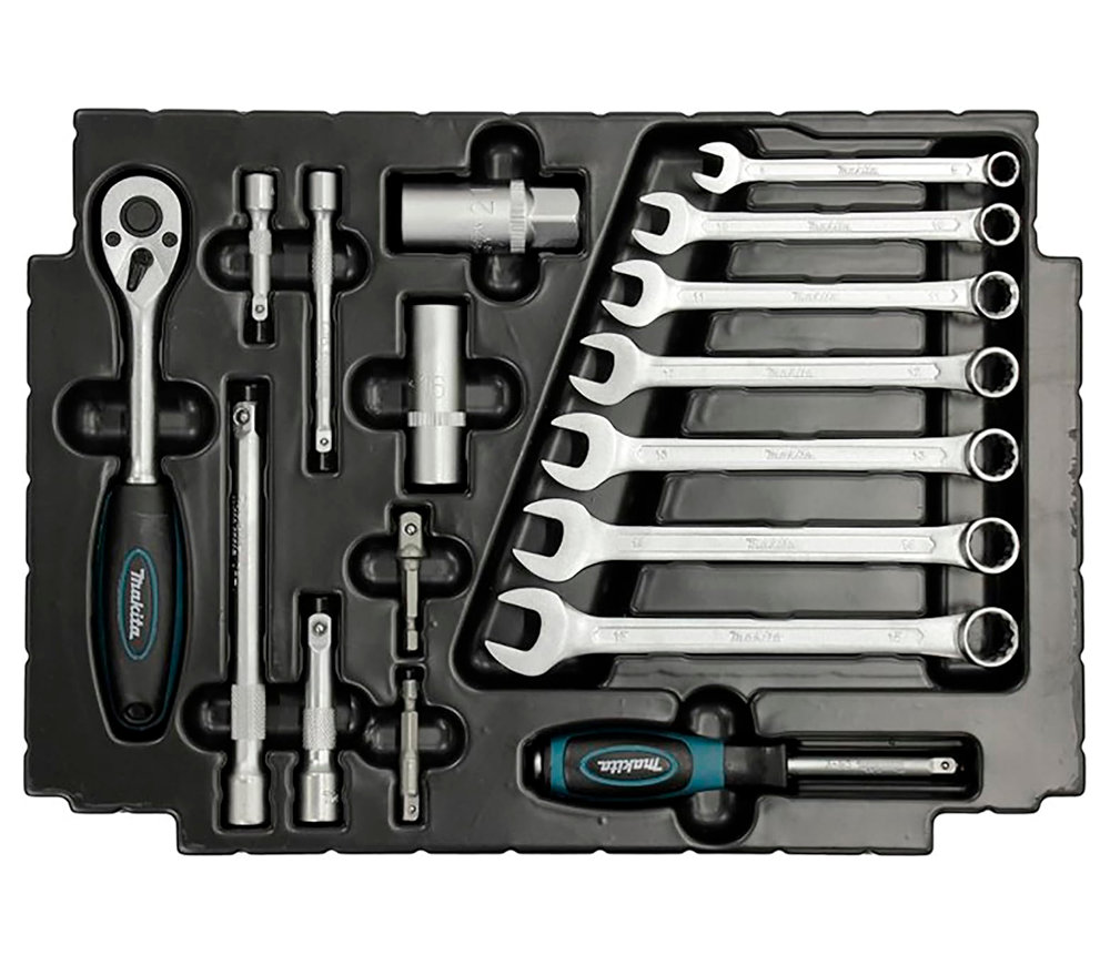 Набор ручных инструментов MAKITA E-08713 120шт. photo 2