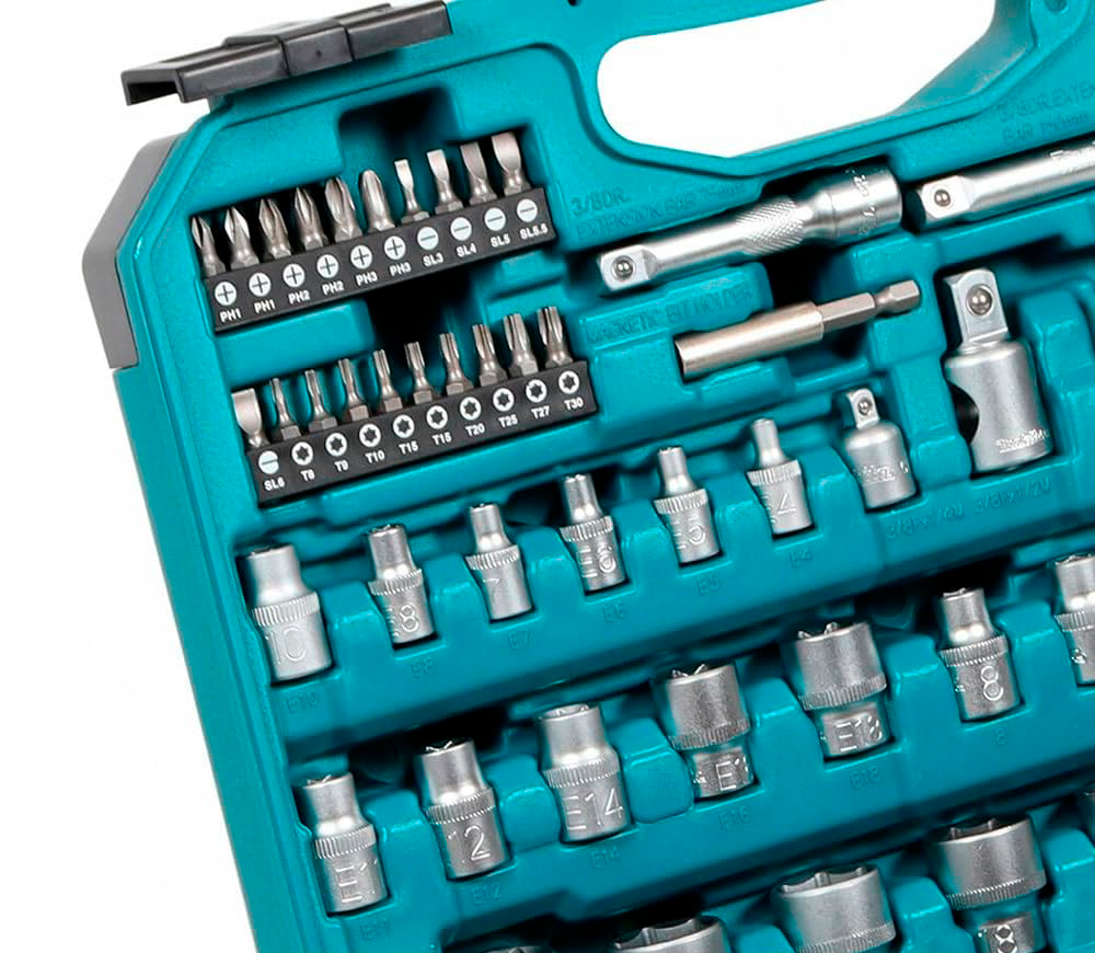 Набор ручных инструментов MAKITA E-10899 76шт. photo 0
