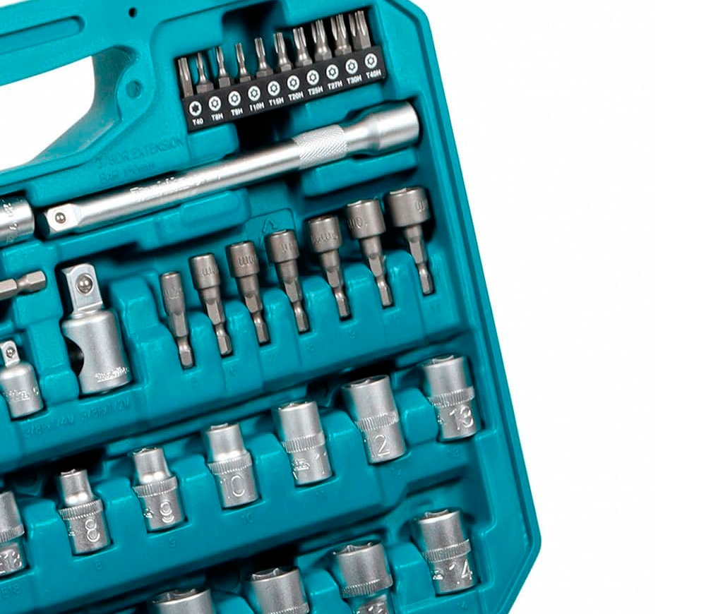 Набор ручных инструментов MAKITA E-10899 76шт. photo 1