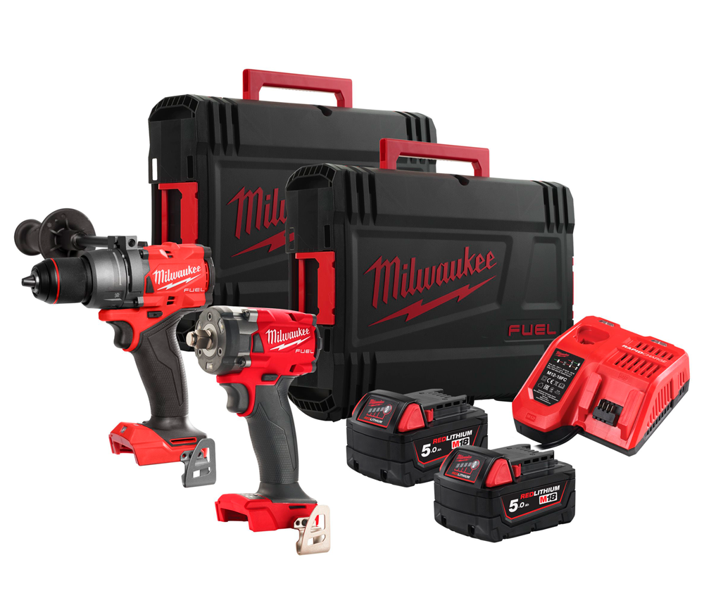 Набор аккумуляторных инструментов MILWAUKEE M18 FPP2B3-502XEU photo