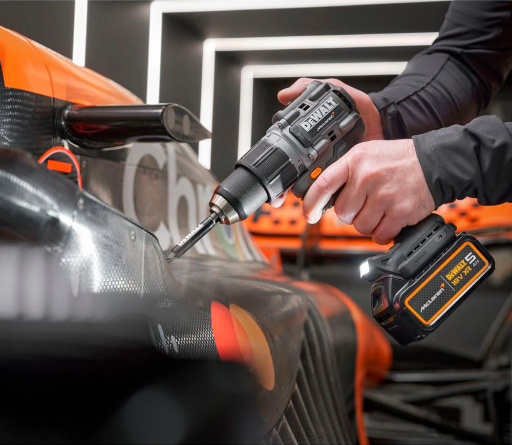 Набор аккумуляторных инструментов DEWALT McLaren F1 Team DCK200MM2T-QW photo 7