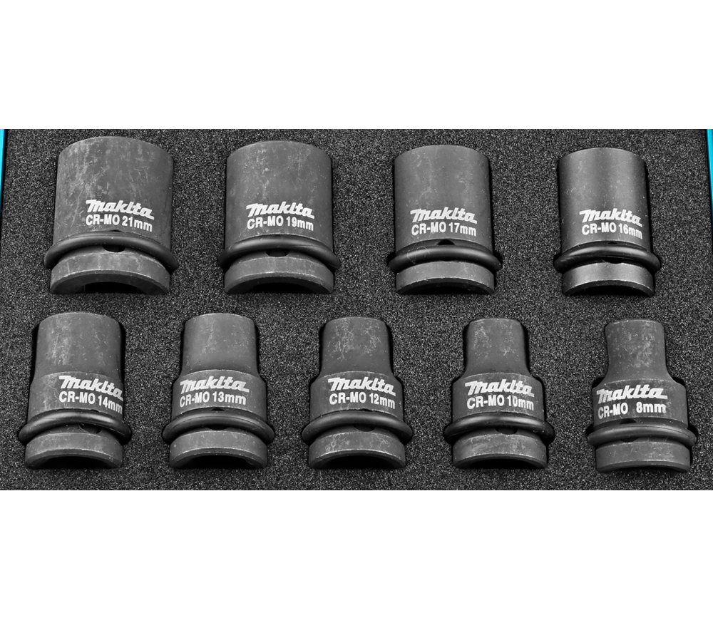 Головки торцевые MAKITA B-66232 8-21 мм photo 2