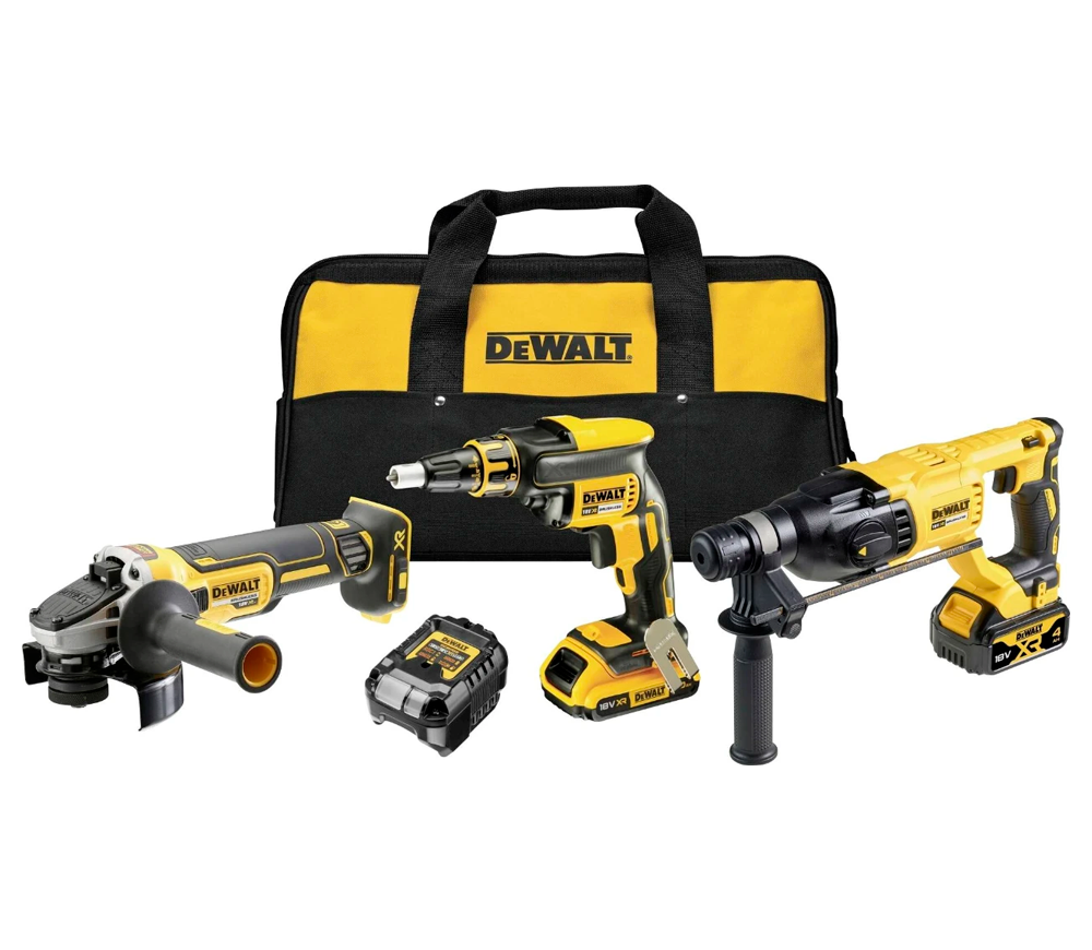 Набор аккумуляторных инструментов DEWALT DCK308DM-QW photo