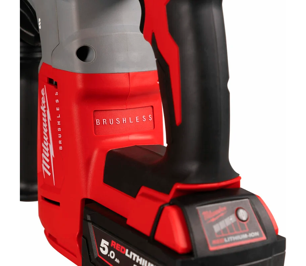 Перфоратор аккумуляторный MILWAUKEE BLHXMC-502X 2.3Дж 18В 5Ач photo 4