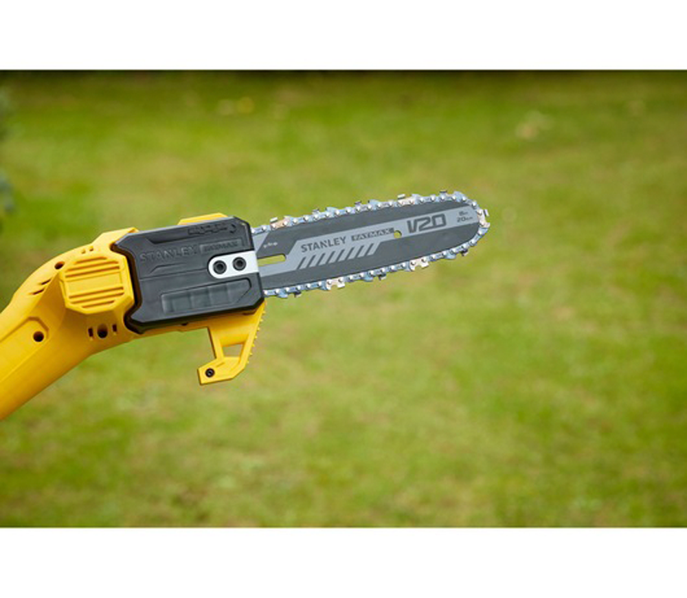 Цепная пила аккумуляторная STANLEY SFMCPS620M1-QW 200мм 18В 4Ач photo 1