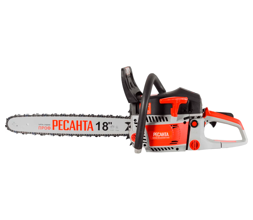 Цепная пила бензиновая RESANTA BP-4518 450мм 45см3 photo 3