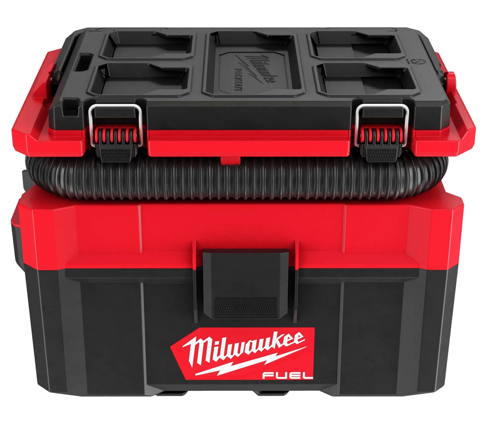 Пылесос промышленный аккумуляторный (без АКБ) MILWAUKEE Packout M18 FPOVCL-0 117мбар 7л photo 0