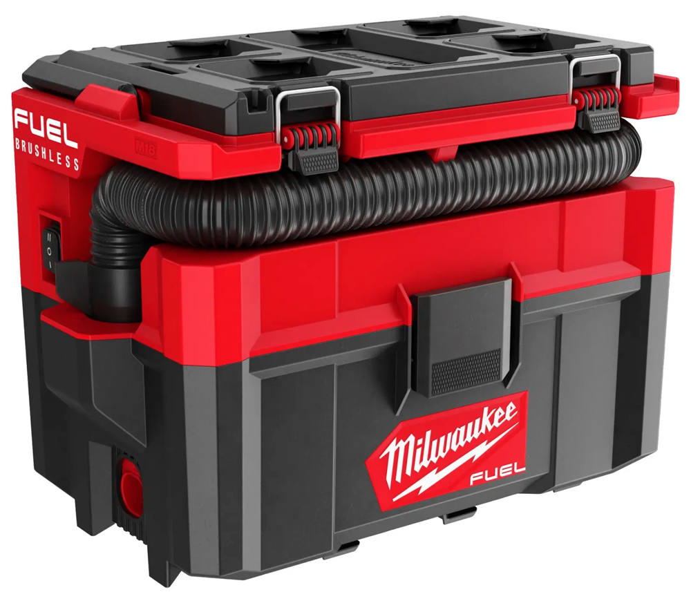 Пылесос промышленный аккумуляторный (без АКБ) MILWAUKEE Packout M18 FPOVCL-0 117мбар 7л photo