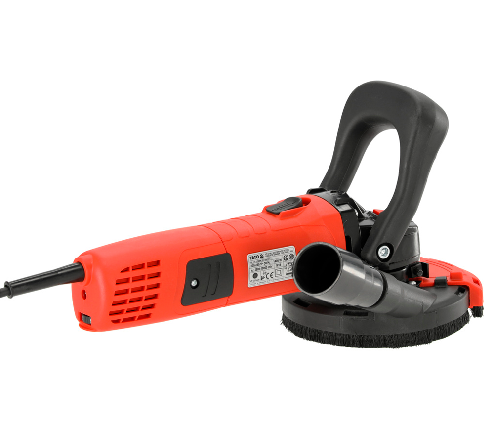 Mașină de șlefuit pereți extensibilă YATO YT82164 1400w 125mm photo 1