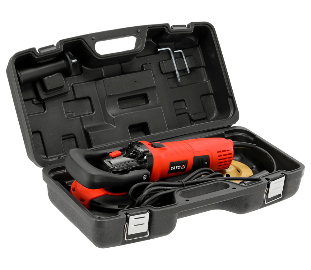 Mașină de șlefuit pereți extensibilă YATO YT82164 1400w 125mm photo 5