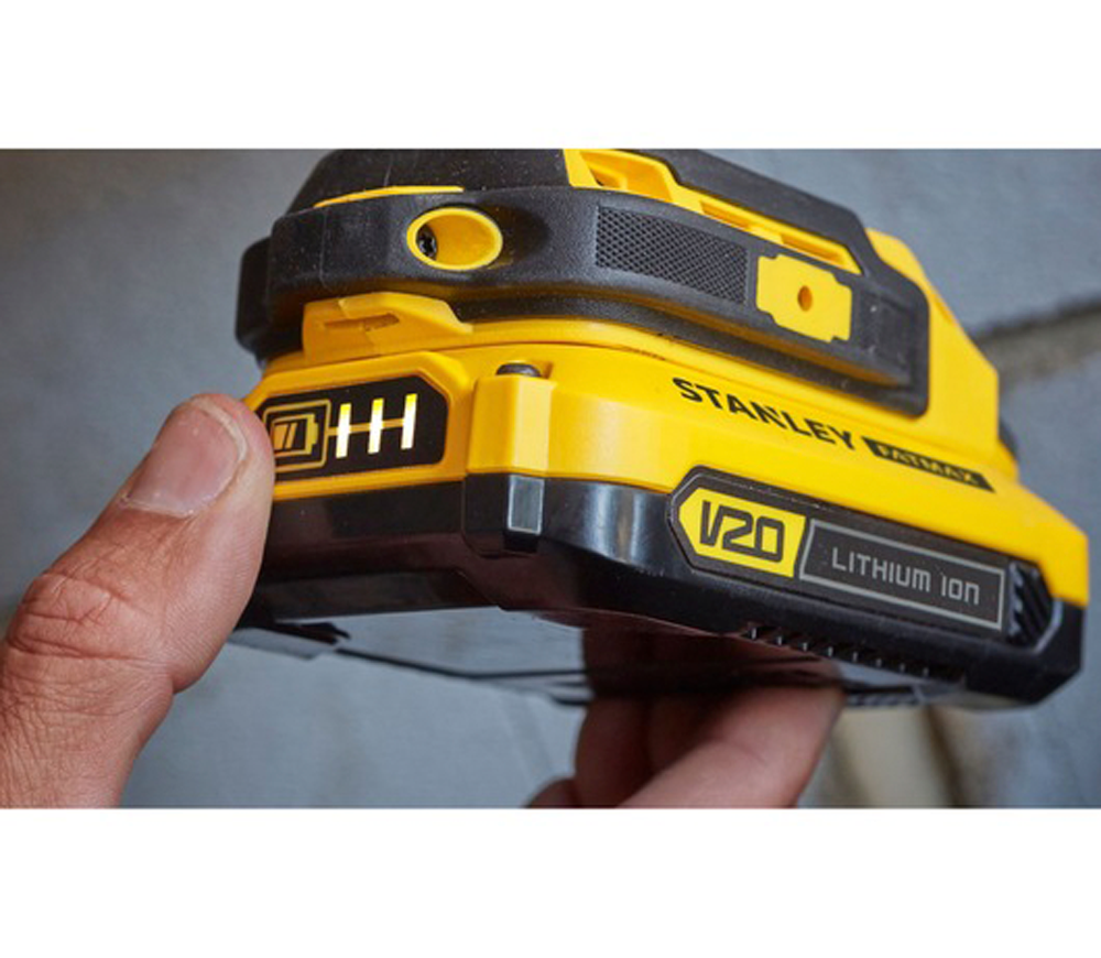 Шуруповёрт аккумуляторный ударный STANLEY SFMCD711D22K-QW 18В 2Ач photo 2