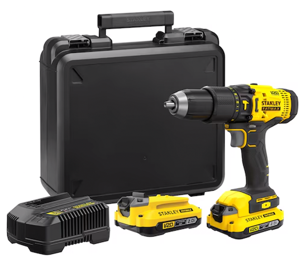 Шуруповёрт аккумуляторный ударный STANLEY SFMCD711D22K-QW 18В 2Ач photo