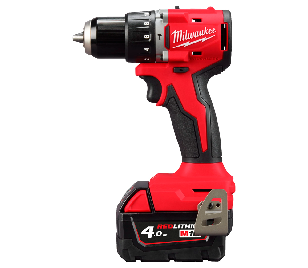 Mașină de înșurubat cu percuție cu acum. MILWAUKEE M18 BLPDRCMC-402C 18V 4Ah photo 0