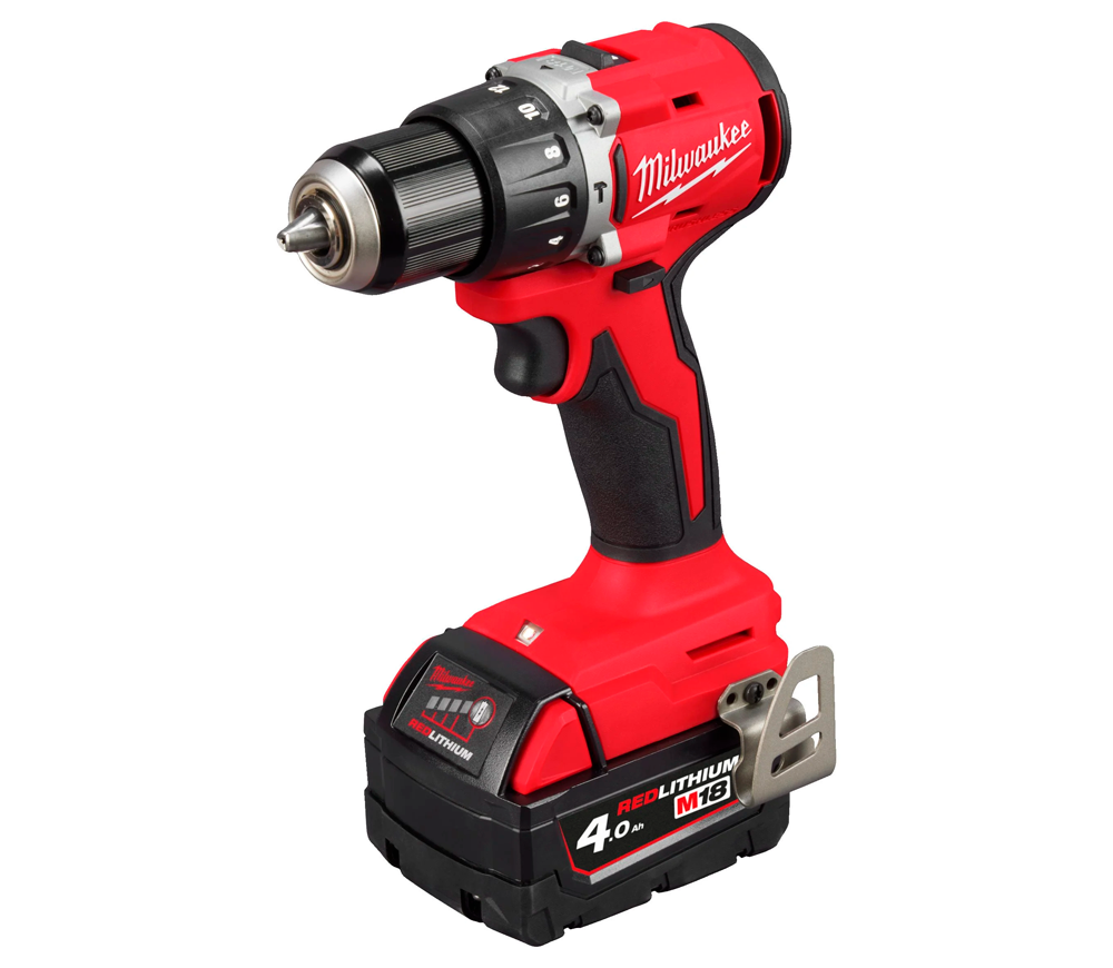 Mașină de înșurubat cu percuție cu acum. MILWAUKEE M18 BLPDRCMC-402C 18V 4Ah photo 1
