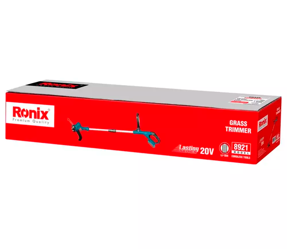 Триммер аккумуляторный RONIX 8921A 20В 2Ач photo 6