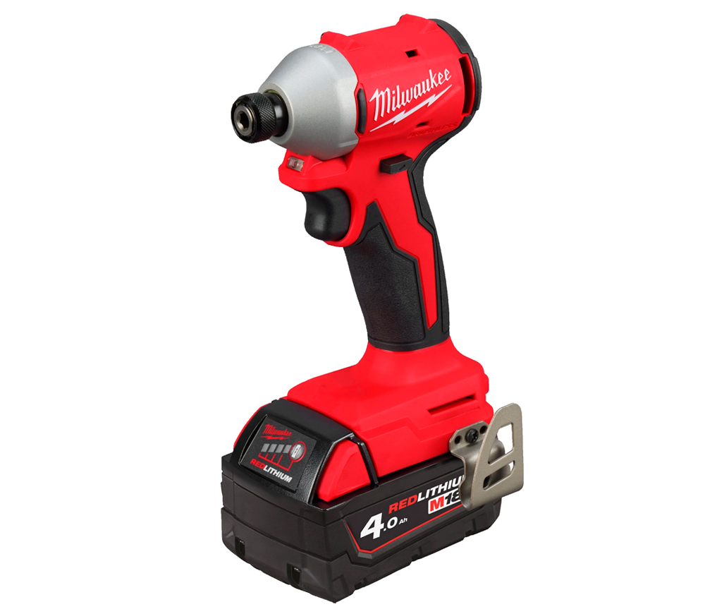 Șurubelnița cu acumulator сu impact MILWAUKEE M18 BLIDRCMC-40C 18V 4Ah photo 1